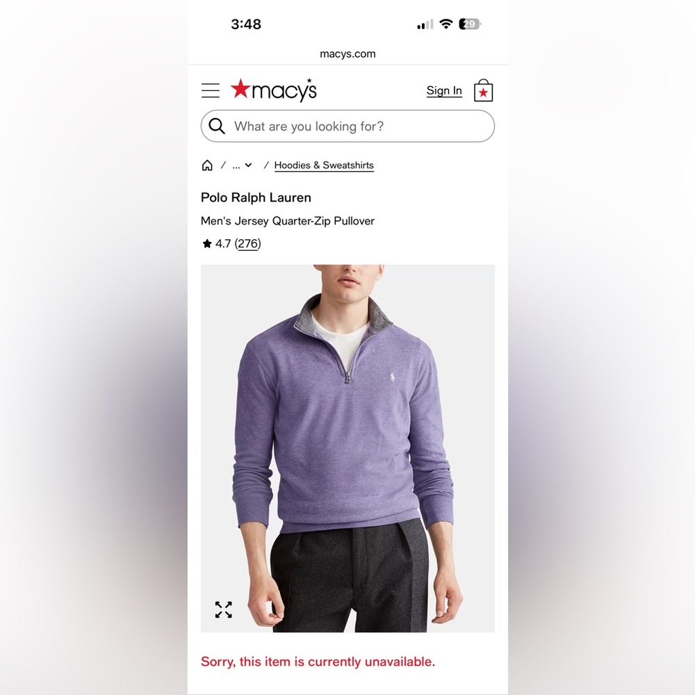 Polo Ralph Lauren Men’s Pullover
